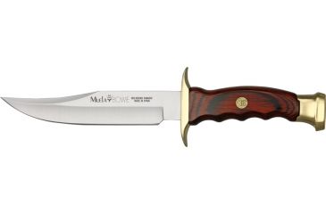 Image of Muela Bowie Inlay Shield Knife, 10.75in. CIBW16
