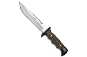 Image of Muela Muela Survival Fixed Blade Knife OD Green 6.25" Satin, OD Green, Stainless Steel, adult, BHQ-36993