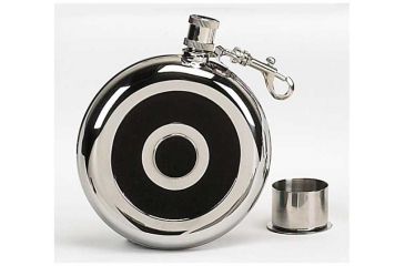 Image of Mustang Stainless Steel Flask w/ Cup, 8 oz. FP13616