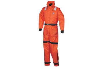 Image of Mustang Survival Deluxe Anti-Exposure Coverall &amp; Worksuit - MED - Orange 27852