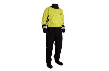 Image of Mustang Survival Water Rescue Dry Suit - XL - Yellow/Black 47342