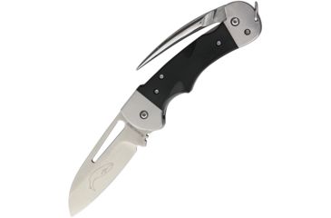 Image of Myerchin Generation 2 Captain Pro G-10 Folding Knife,3.25in,Standard Edge,Sheepsfoot,Satin,Black,G10 Handle MYBF300