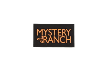 Image of Mystery Ranch Faux Real Leather Morale Patch, Black, OS, 112486-001-00