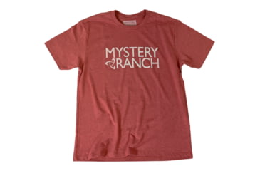 Image of Mystery Ranch Logo T-Shirt, Red Clay Heather, Extra Large, 112592-631-50