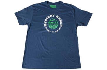 Image of Mystery Ranch MTN Mission T-Shirt - Mens, Sailor Blue Heather, Extra Large, 112750-442-XL
