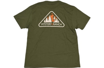 Image of Mystery Ranch Smokey Short Sleeve T-Shirt - Mens, Military Heather, Medium, 112590-336-30