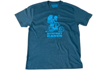 Image of Mystery Ranch Speed Kills T-Shirt - Mens, Steel Blue Heather, Large, 112667-438-40