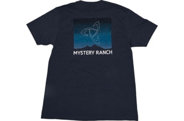Image of Mystery Ranch Stargazer Short Sleeve T-Shirt - Mens, Navy Heather, Extra Large, 112591-437-50