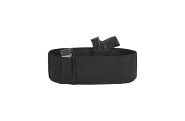 Image of N8 Tactical Flex Concealment Band IWB Holster, Multi Fit, Ambidextrous, Latex/Polyester, Black, Medium, FCB-M