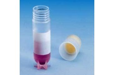 Image of Nalge Nunc CryoTube Vials, Polypropylene, Sterile, External Thread with Screw Cap, NUNC 347643 Round-Bottom Vials Starfoot*
