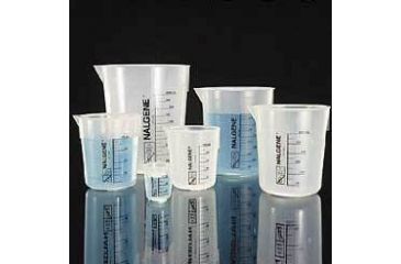 Image of Nalge Nunc Griffin Low Form Graduated Beakers, Polypropylene, NALGENE 1201-0100
