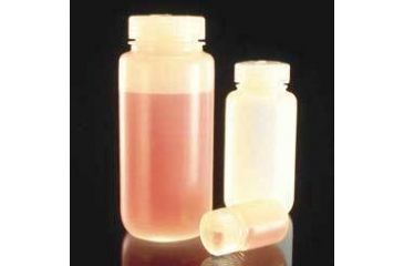 Image of Nalge Nunc Laboratory Bottles, High-Density Polyethylene, Wide Mouth, NALGENE 2104-0004