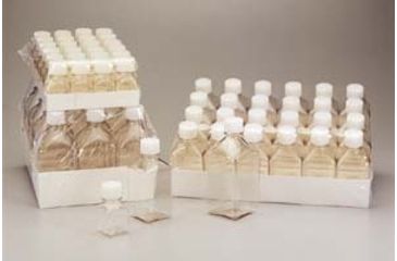 Image of Nalge Nunc NALGENE Square Media Bottles, PETG, Sterile 342024-0125 Bottles Without Screw Caps