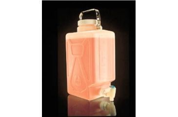 Image of Nalge Nunc Rectangular Carboys with Spigot and Handle, Fluorinated High-Density Polyethylene, NALGENE DS2327-0050