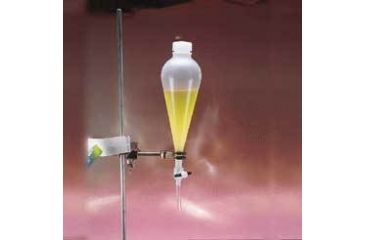 Image of Nalge Nunc Separatory Funnels, Polypropylene, Squibb, Pear-Shape, NALGENE 4300-0500