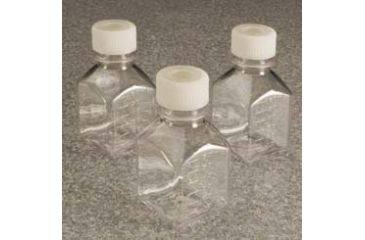 Image of Nalge Nunc Square Media Bottles with Septum Closure, PETG, Sterile, NALGENE 342023-0500