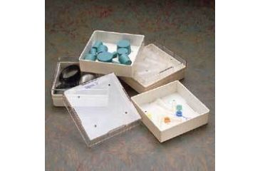 Image of Nalge Nunc Storage Box, Polycarbonate, NALGENE 5050-0001 Storage Box Pc 5-1/4X5-1/4 PK4