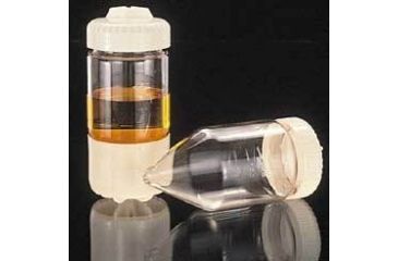 Image of Nalge Nunc Wide Mouth Centrifuge Bottle with Sealing Cap, Polycarbonate, Conical-Bottom, NALGENE 3144-0175 Bottle With Cap