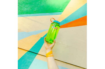 Image of Nalgene Everyday Water Bottle Wide Mouth, 1 Quart, Pear, 2178-2075