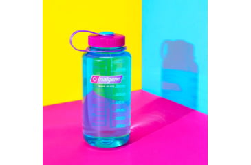 Image of Nalgene Everyday Water Bottle Wide Mouth, 1 Quart, Surfer, 2178-2076