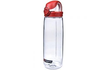 Image of Nalgene Otf Clear W/red &amp; White Cap 5565-1024