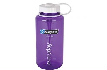 Image of Nalgene 32oz Wide Mouth Bottle, Pink/Pink Lid, 341825