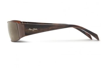 Image of Maui Jim Nalu Sunglasses w/ Espresso Frame and HCL Bronze Lenses - H122-19, Side View