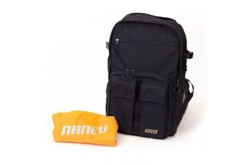 Image of Naneu Military Ops Alpha Large Backpack, Black, Binoculars, Tablets, Gear, Camera, 17in. Laptop APL001