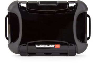 Image of Nanuk 320 Nano Small Protective Case,6.3x4.7x2.2in, Black, 320S-000BK-0A0