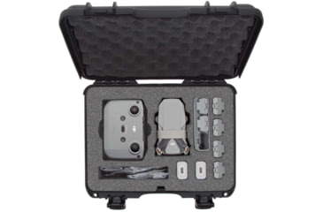 Image of Nanuk 910 Case with Foam Insert for DJI Mini 2 Fly More, Black, 910S-080BK-0A0-20283