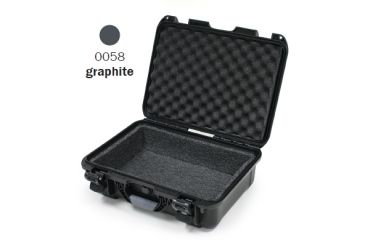 Image of Nanuk 930 Case, Open, Graphite w/ Foam Liner
