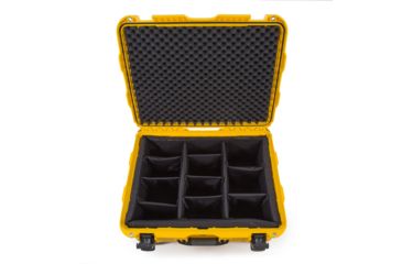 Image of Nanuk 950 Nanuk Case w/ Padded Divider, Yellow, 950S-020YL-0A0