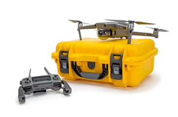 Image of Nanuk Case 920 w/foam insert for DJI Mavic 2PZ, Yellow, Medium, 920S-080YL-0A0-18204