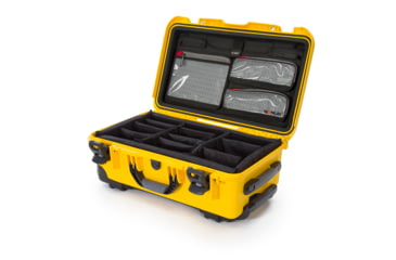Image of Nanuk Case 935 w/lid org./divider, Yellow, Large, 935S-060YL-0A0