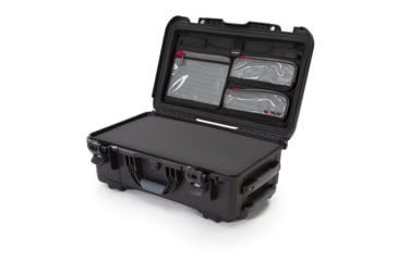 Image of Nanuk 935 Protective Case w/ Cubed Foam / Lid Organizer, Black, Large, 935S-050BK-0A0