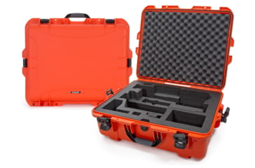 Image of Nanuk Case 945 w/foam insert for Crane 3, Orange, Large, 945-CRA33