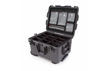 Image of Nanuk Case 960 w/lid org. - w/divider, Graphite, Large, 960S-060GP-0A0