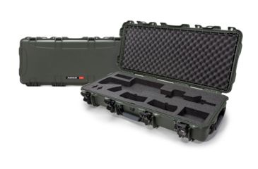 Image of Nanuk 985 Hard Gun Case w/Foam AR, 39.7in, Olive, 985S-081OL-0A0-18249