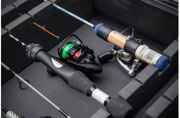 Image of Nanuk Case 990 w/Foam For Ice Fishing Rod, Olive, Large, 990S-081OL-0A0-C0666