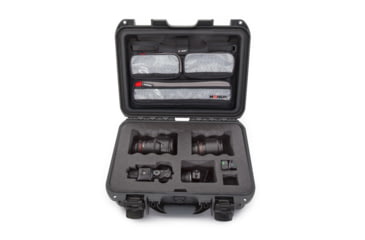 Image of Nanuk Case w/lid org. w/foam insert for Sony A7, Graphite, Medium, 920S-070GP-0A0-19135