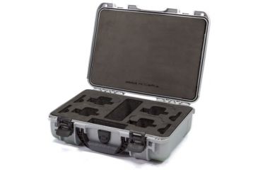 Image of Nanuk Case with Foam Insert for GoPro, Silver, Medium 910 GOP5