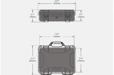 Image of Nanuk Hard Case Mavic Air W/Foam Insert, Silver, Medium 910-MAVIA5