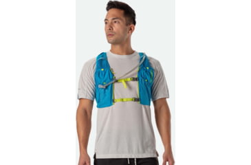 Image of Nathan Pinnacle 12l Vest Blue/lime Lg NS40240-60017-L