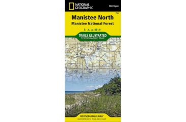 Image of National Geographic Manistee Natl Frst North # 758 749717007581