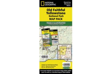Image of National Geographic Old Faithful Map Pack Bundle TI01021129