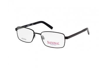 Image of National NA0327 Eyeglass Frames - Matte Black Frame Color
