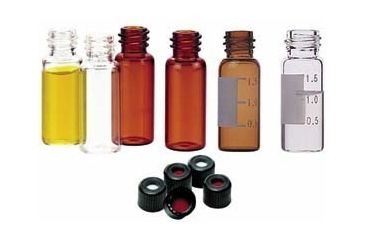 Image of National Scientific 8-425 Screw-Thread Vials, National Scientific C4013-015A Preassembled Vial Kits