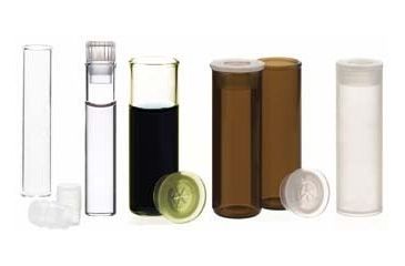 Image of National Scientific Shell Vials, National Scientific C4015-96 Vials Clear Vials