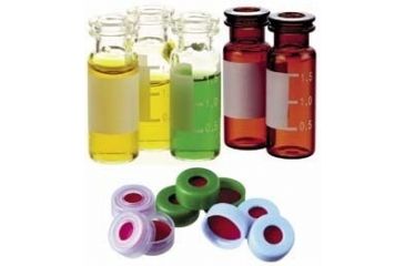 Image of National Scientific Target Snap-It Crimp-Top/Snap-Cap Vials, National Scientific C4011-5 Vials Clear Vials