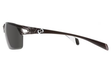 Image of Native Eyewear Eastrim Sunglasses, Smoke /White Frame, Gray Lens, Polarized, 160 349 523